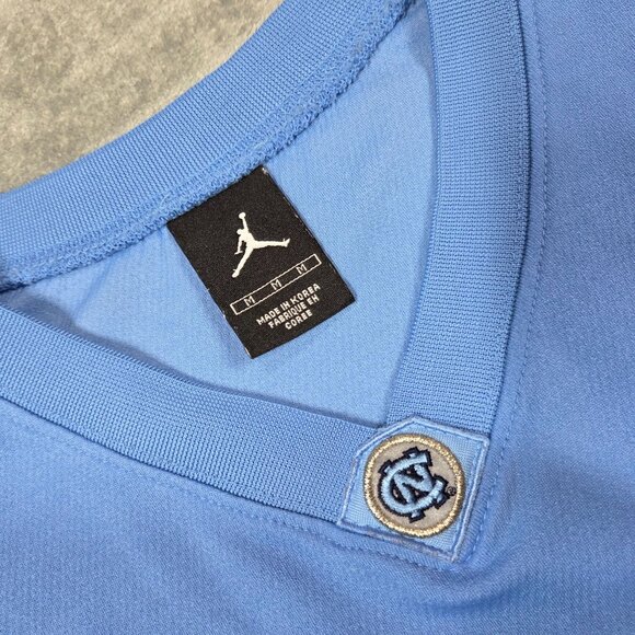 North Carolina Tar Heels Basketball Jersey Mens M Argyle Nike Air Jordan Jumpman - Picture 2 of 8